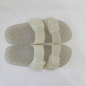 Men's BALENCIAGA size 12 plastic slides
